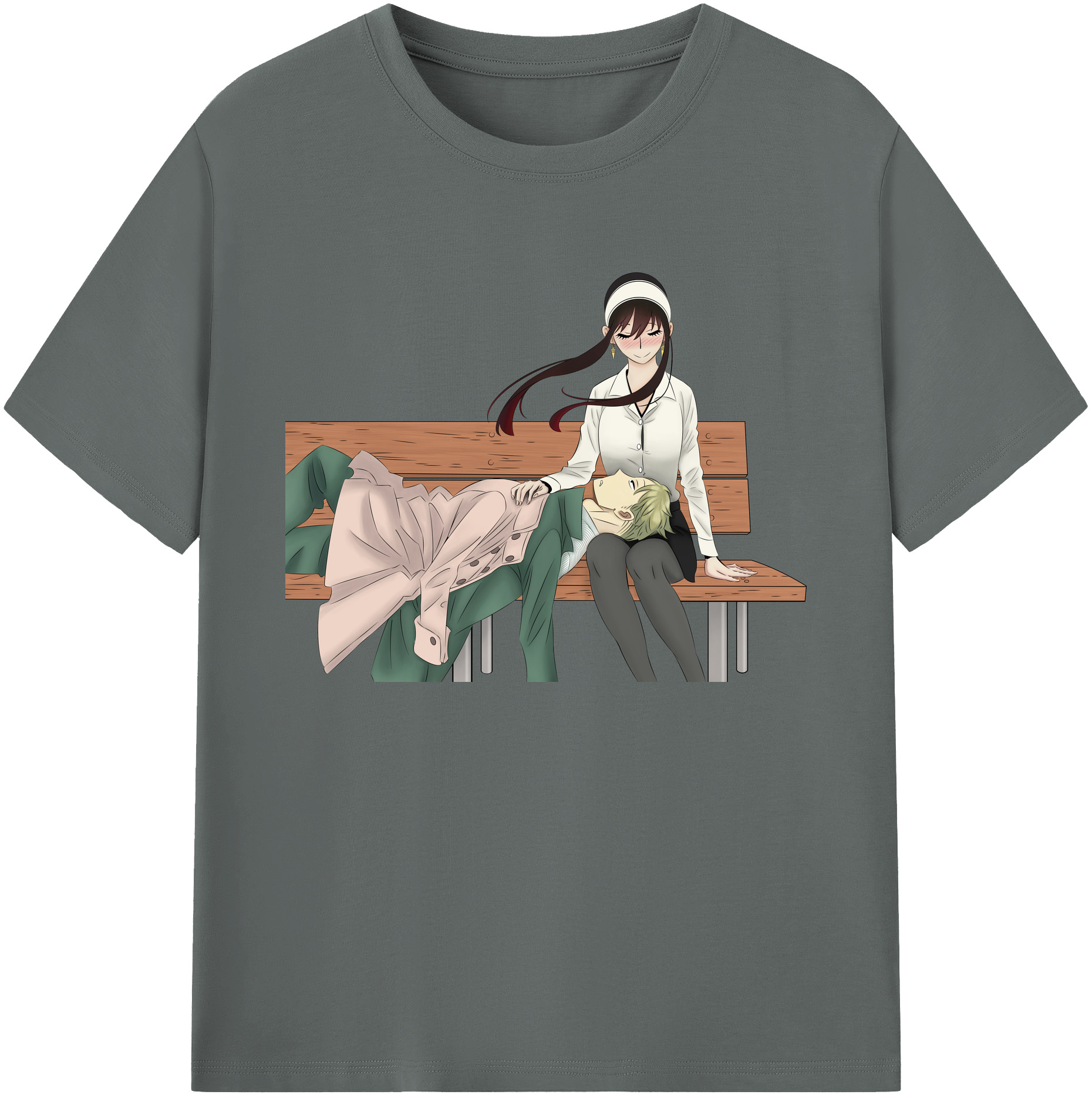 （画像用） SPY×FAMILY间谍家家酒 綿100％ メンズ半袖Tシャツ｜肌触りやわらか＆通気性